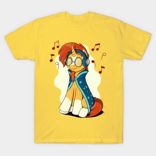 Sunburst with Headphones T-Shirt